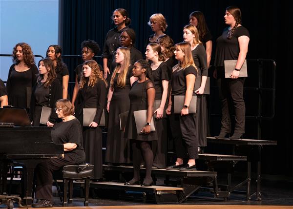 2023 All County Chorus Students Performing